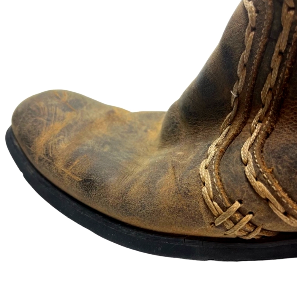 Bed Stu Brown Leather Boots